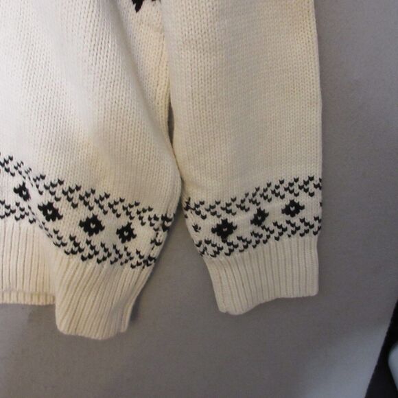 Lauren Ralph Lauren Sweater Women Plus 2X Cable Knit Fair Isle Wool Chunky - Picture 12 of 12